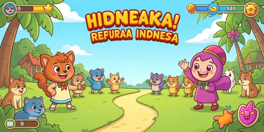 Visualisasi aksi dalam permainan yang mendebarkan.