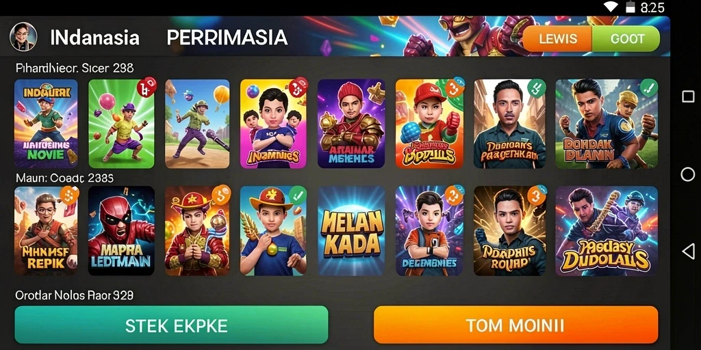 Karakter dan desain dunia yang unik dan menarik.