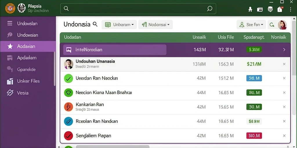 Sistem navigasi yang intuitif dan responsif.