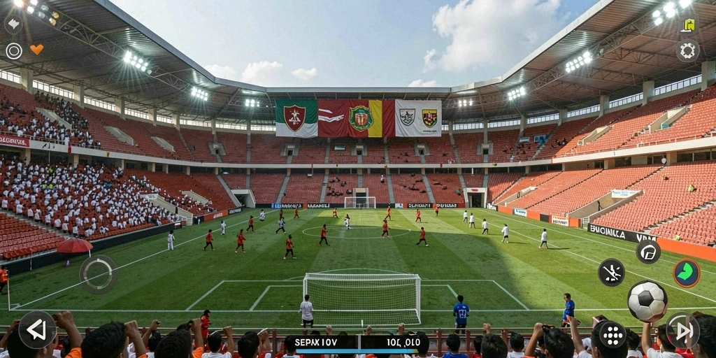 Tangkapan layar menampilkan mode multiplayer yang seru.
