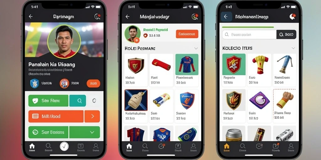 Sistem reward yang memotivasi pemain.