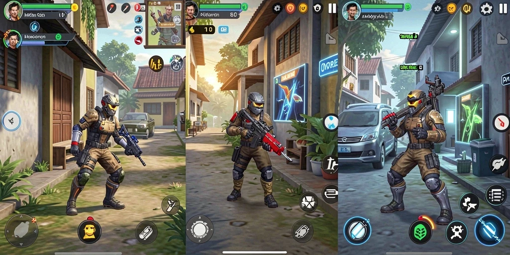 Ini adalah tampilan dari salah satu level paling menantang di PENITI4D.
